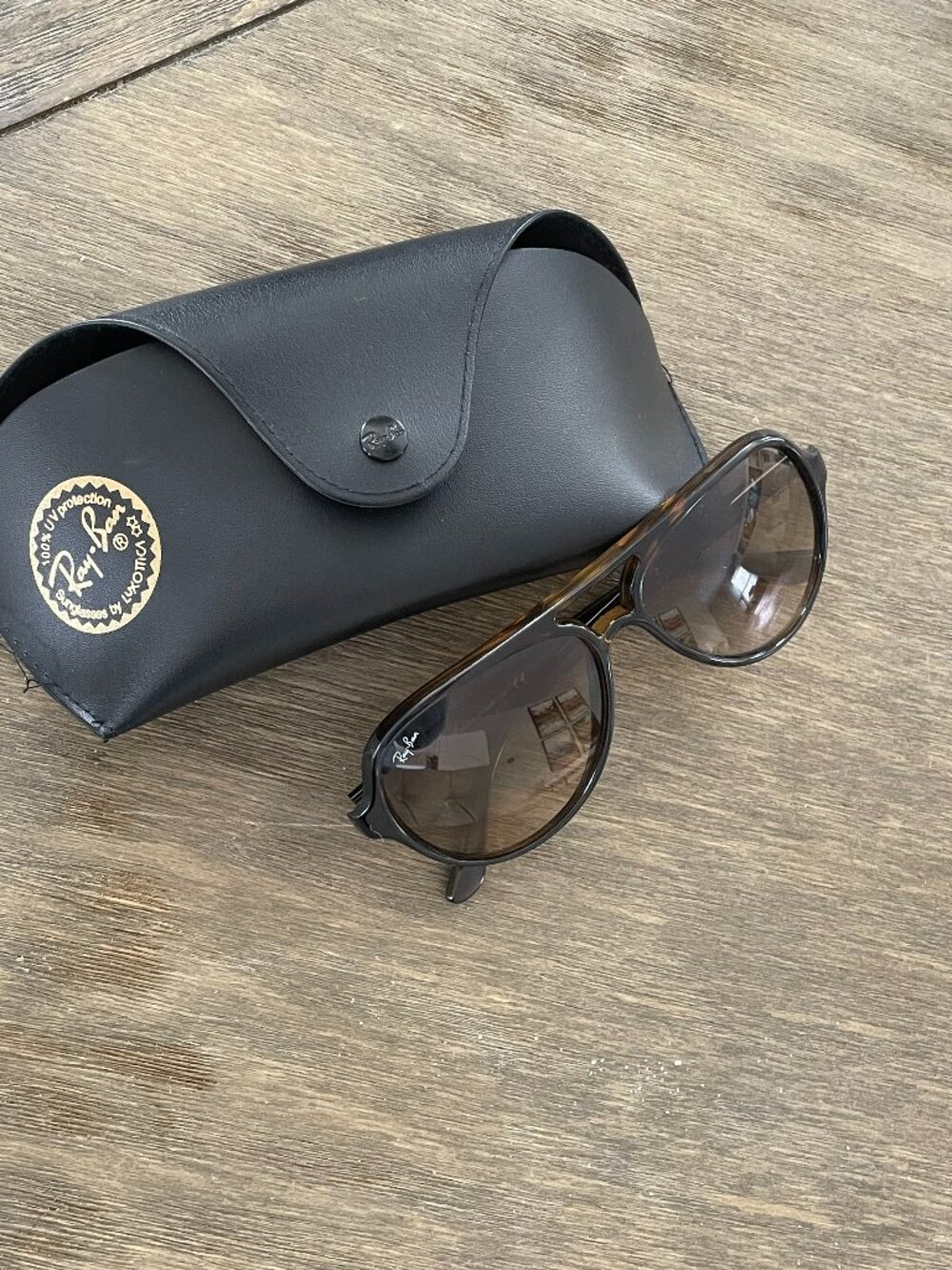 Ray-ban rb4125 cats 5000 aviator sunglasses